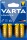 Varta Cons.Varta Longlife Mignon 1,5/Al-Mn 4106 Blister 4 NUOVO