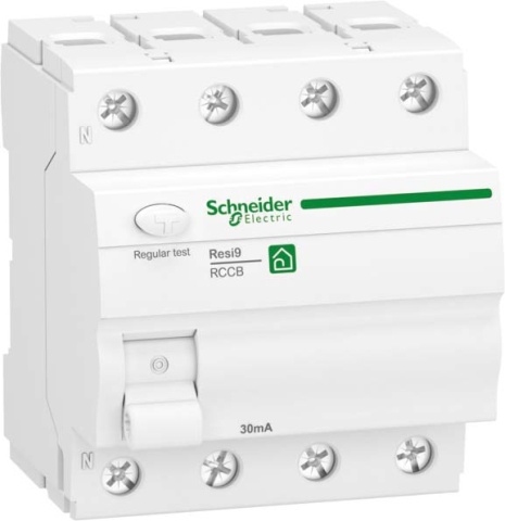 Schneider Electric Dispositivo de Corriente Residual 3P+N,63A,30mA R9R22463 NUEVO