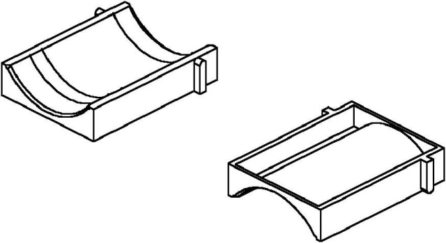 Niedax counter trough GWU 38 NEW