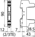 DEHN Base pour Blitzductor XT BXT BAS NEUF