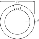 LEDVANCE Lumilux lampada 40W circolare L 40/840 C NUOVO