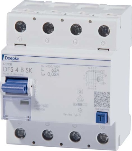 Wylacznik RCD Doepke DFS4 063-4/0,50-B SK NOWOSC