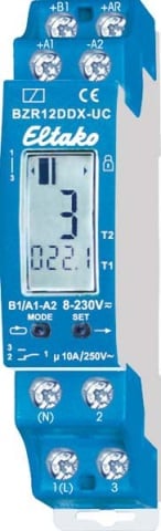 Compteur dheures de service Eltako avec fonction dimpulsion BZR12DDX-UC NEUF