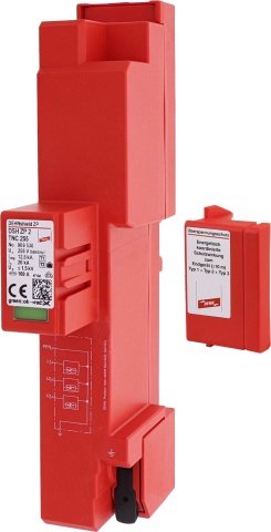 DEHN TN-C DSH ZP 2 TNC 255 combined lightning current and surge arrester NEW