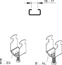 Niedax morsetto a U B 58 NUOVO