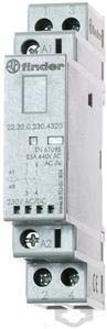 Finder installation contactor 24VAC/DC,2S,LED 22.32.0.024.4320 NEW