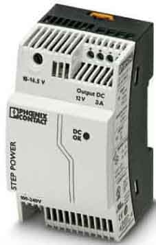 Phoenix Contact Sortie dalimentation 12VDC/3A STEP-PS/ 1AC/12DC/3 NEUF