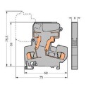 WAGO GmbH & Co. KG Sicherungsklemme gr 0,08-4qmm...
