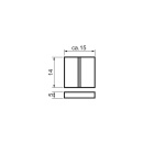 Conector directo Brumberg Leuchten para 15203, 2p, max3A...