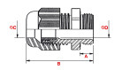 Plica Kabelverschraubung PA6 935344217 NEU