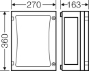 Hensel carcasa vacía EB-Mass216x306x136mm FP 0230...