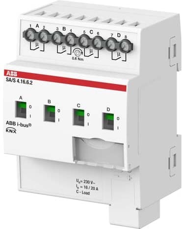 ABB Stotz S&J Attuatore per interruttori 4 pieghe 16A, carico C REG SA/S4.16.6.2 NUOVO