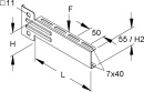 Niedax Cantilever KTUL 100 NIEUW