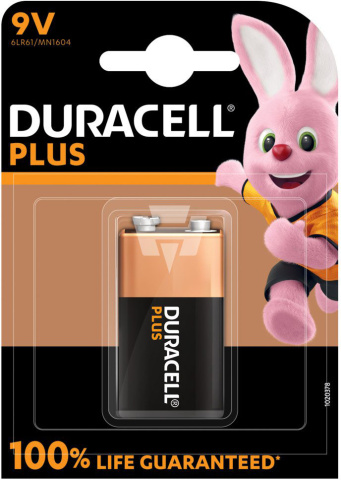 Hückmann Duracell Block E PlusPower 9V 147295 NUOVO