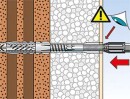 Système dancrage Fischer Allemagne Thermax 8/140 M6 NOUVEAU