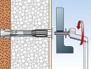 Système dancrage Fischer Allemagne Thermax 8/140 M6 NOUVEAU