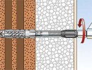 Système dancrage Fischer Allemagne Thermax 8/140 M6 NOUVEAU