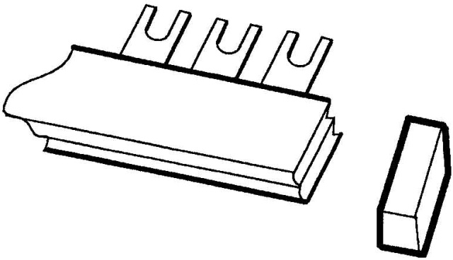 ABB Stotz S&J Eindkap 3p. PSB-END3 NIEUW