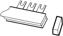 ABB Stotz S&J Tappo terminale 3p. PSB-END3 NUOVO