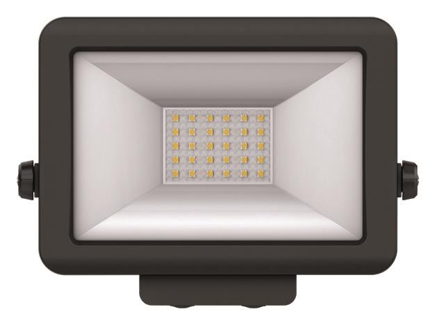 Theben LED spotlight for wall mounting 20 W, black theLeda B20L BK NEW