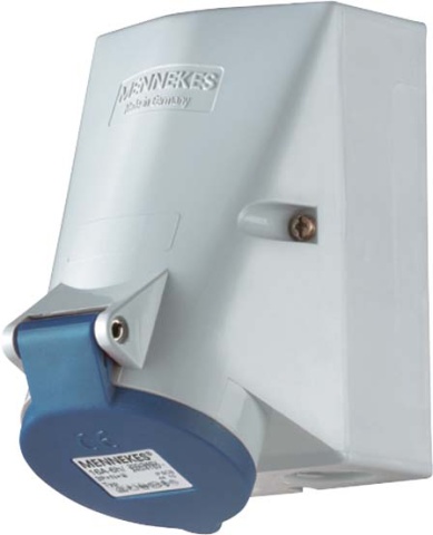 Mennekes Prise murale TwinCONTACT 32A,3p,6h,230V,IP44 420 NEUF