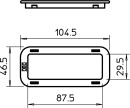 OBO Bettermann Vertr cable protection ring for IKS side...