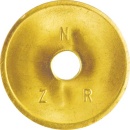 NZR standard token D=26mm thickness 1,6mm WM brass #2020 NEW