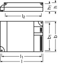 LEDVANCE EVG QTP-T/E1X18,2X18/220 NOUVEAU