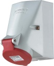 Mennekes Prise murale TwinCONTACT 16A,5p,6h,400V,IP44 419...