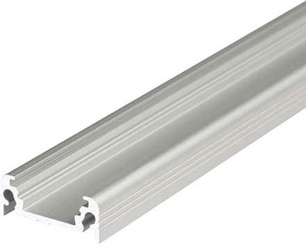 Brumberg Leuchten LED perfil plano 20x8mm 2000mm aluminio anodizado 53600260 NUEVO