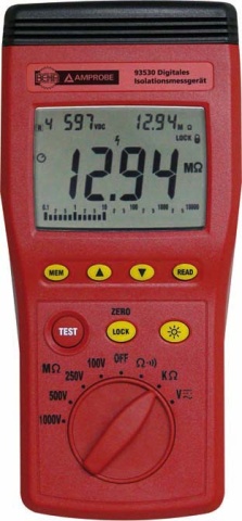 Medidor de aislamiento Fluke 93530-D NUEVO