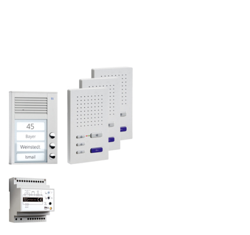 TCS Tür Control Paketlösung AP 3WE z.hörerl.Freisprech. PPAF03-EN/02 NIEUW