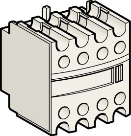 Schneider Electric wylacznik pomocniczy 2S 2Ö LADN22 NOWOSC