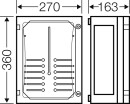 Hensel Zählergehäuse FP 2211 NEU