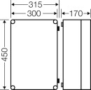 Carcasa monocelular Hensel Mi 275x425x146mm Mi 9300 NUEVO