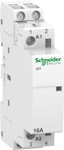 Schneider Electric Relais dinstallation 2S 16A 24VAC A9C22112 NOUVEAU