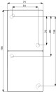 Busch-Jaeger SCHUKO toma de corriente doble 20-02 EW-54...