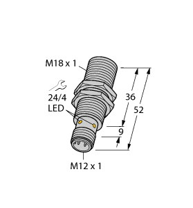 Capteur inductif Turck BI8-M18-AP6X NOUVEAU