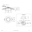 EVN Lichttechnik P-LED recessed ceiling luminaire 3000K 230V round eds PC20N61302 NEW