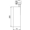 Brumberg Leuchten Faretto a binario LED 930, bianco...