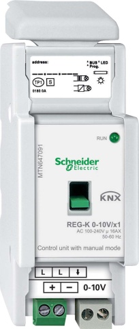 Schneider Electric sterownik 0-10 V REG-K/1gang MTN647091 NEW