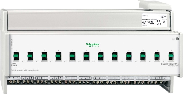 Silownik przelaczajacy Schneider Electric REG-K/12x230/16 MTN648493 NOWOSC