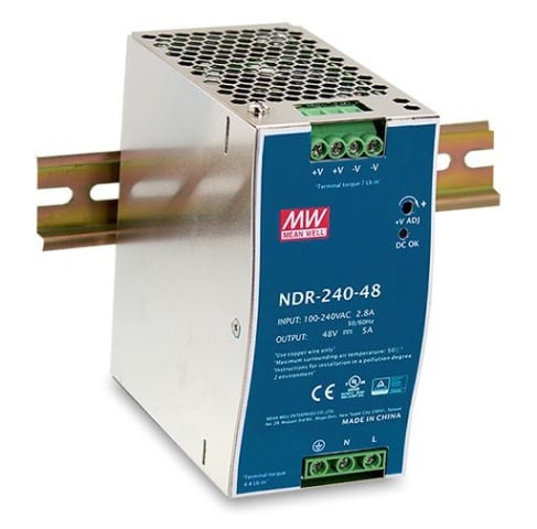 DLink Germania Alimentazione industriale 240W guida DIN esterna DIS-N240-48 NUOVO