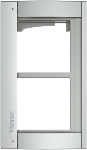 Legrand (SEKO) ramka i wspornik modulu Allmetal, 2 moduly 350221 NOWOSC