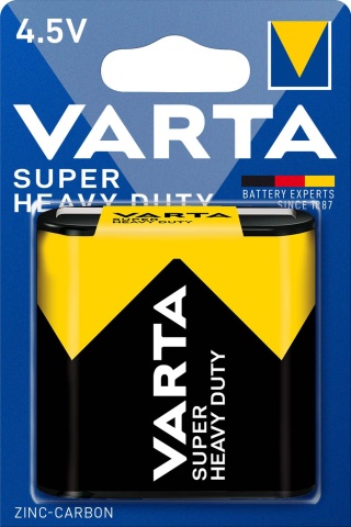 Varta Cons.Varta Batteria Superlife 4,5V Normale/3R12,Zinco-K. 2012 Bli.1 NUOVO