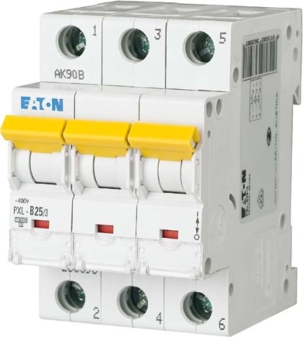 Eaton (Installation) LS-Schalter m.Beschrift. B 25A, 3p PXL-B25/3 NEU