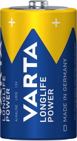 Varta Cons.Varta Batteria Longl.Power D Mono, R20, Al-Mn 4920 pz.1 NUOVO