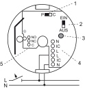 Relé Busch-Jaeger f.Busch smoke alarm 6829-84 NUEVO