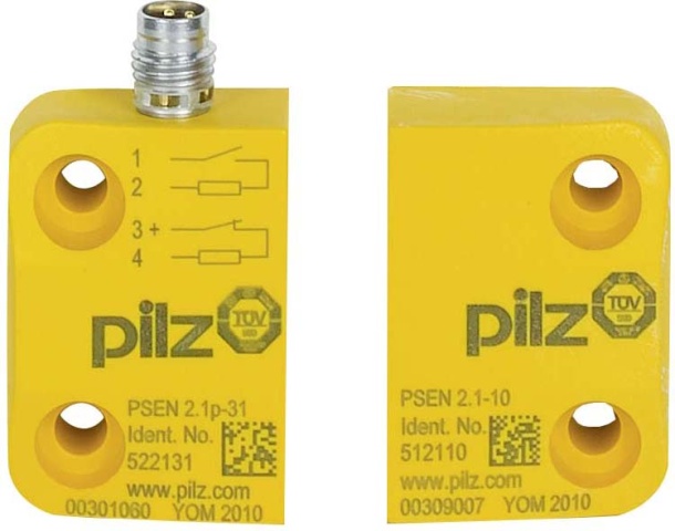 Pilz sensore di sicurezza 8mm/LED/1 unità PSEN 2.1p-21 #502221 NUOVO