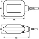 Doepke Interruptor de flotador con cable de 3 m Champ 2...